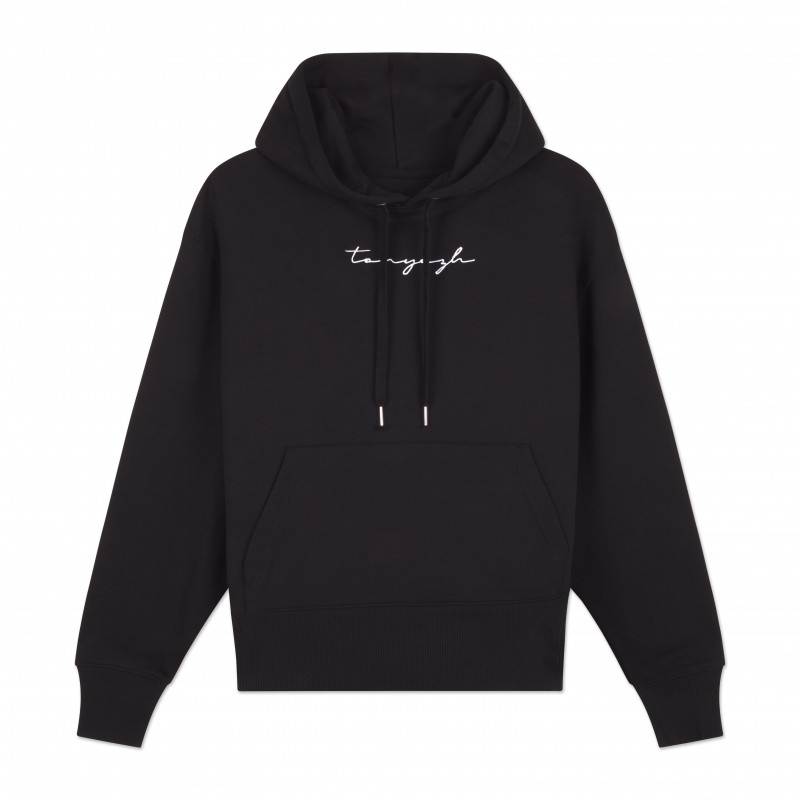 Hoodie "Happiness" logo brodé plexus TONYCZH